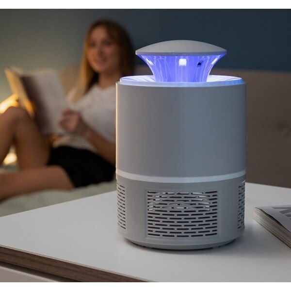 Lampă anti-țânțari, InnovaGoods Kl Twist, negru, compact
