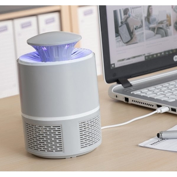 Lampă anti-țânțari, InnovaGoods Kl Twist, negru, compact