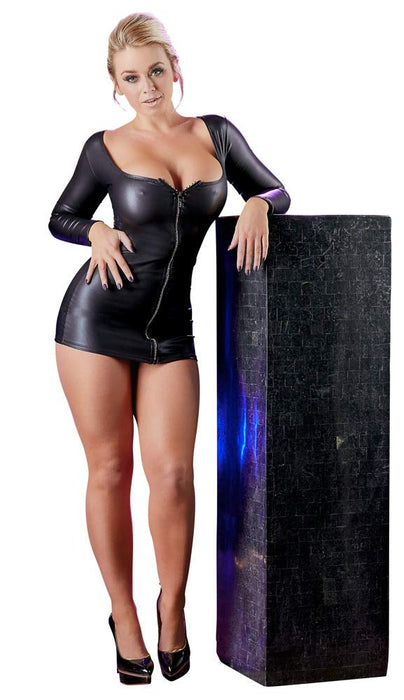 Rochie mini, Comelly Collection, fermoar strălucitor, mărime M