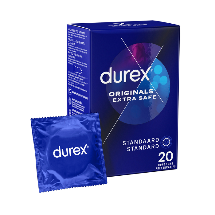 Prezervative, Durex Topsafe, latex gros, 20 bucăți