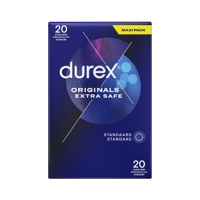 Prezervative, Durex Topsafe, latex gros, 20 bucăți