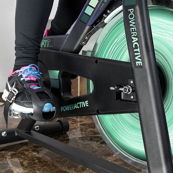 Bicicletă staționară Cecofit Power Active 7018, negru, sistem magnetic