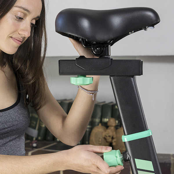 Bicicletă staționară Cecofit Power Active 7018, negru, sistem magnetic