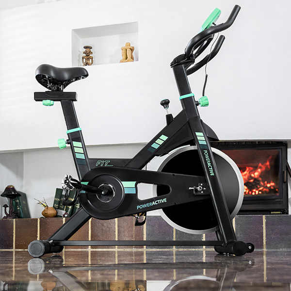 Bicicletă staționară Cecofit Power Active 7018, negru, sistem magnetic