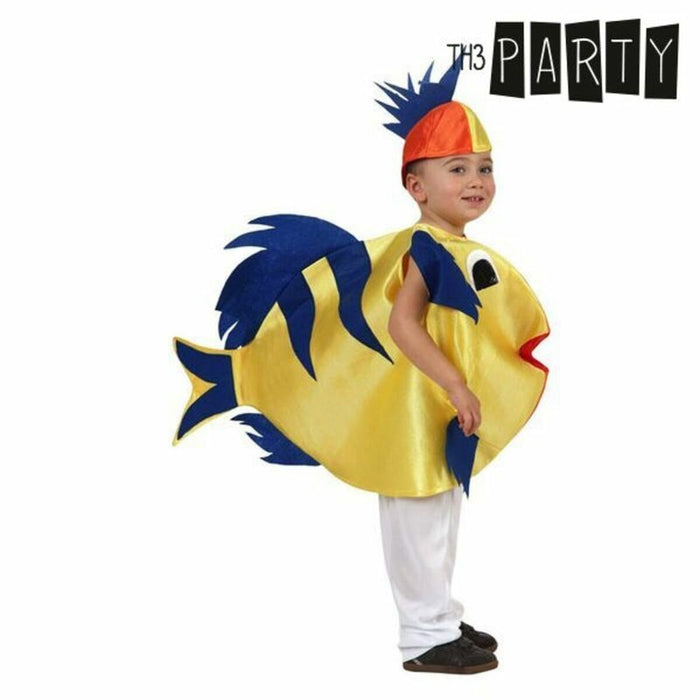 Costum deghizare copii, Folat, Pește, multicolor, 7-9 ani