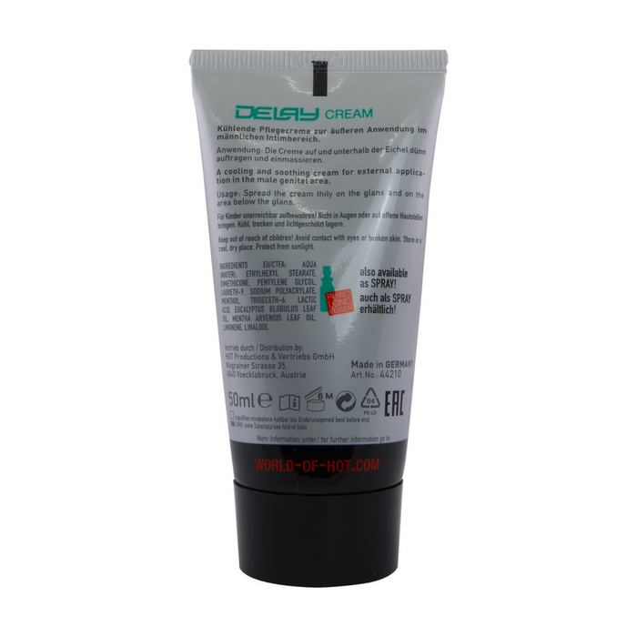 Cremă întârziere, Hot, 50 ml, efect răcoritor