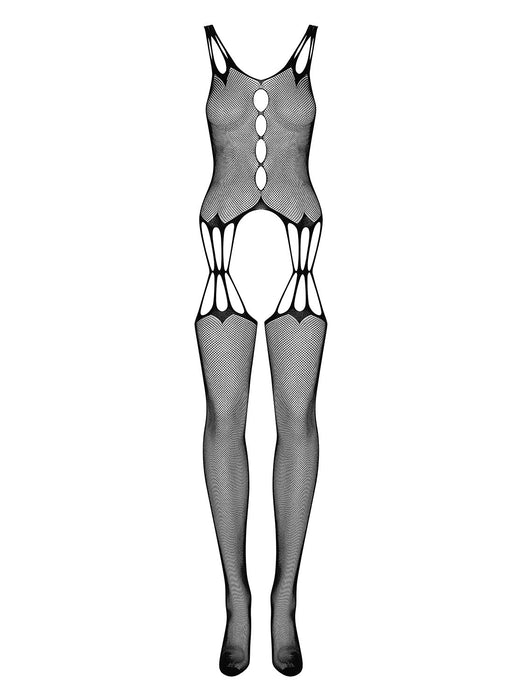 Bodystocking, LivCo Corsetti, G321, negru, mărime S/M/L