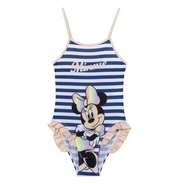 Costum de baie fete, Disney Minnie Mouse, albastru închis, 4 ani