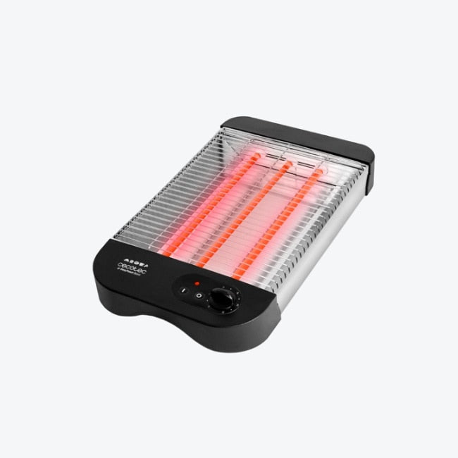 Prăjitor de pâine, Cecotec Turbo EasyToast, inox, fante largi