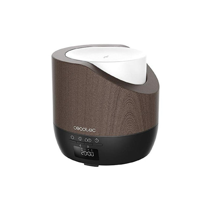 Umidificator, Cecotec PureAroma 500 Smart, lemn închis, 500 ml