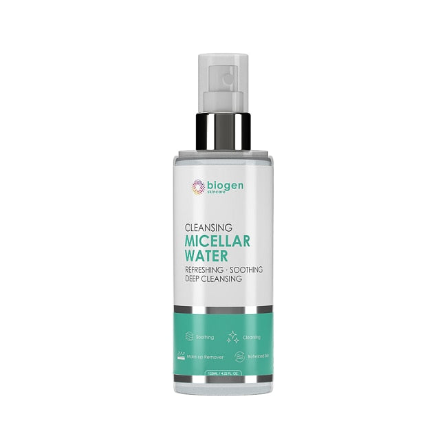Apă micelară, Biogen, colagen, niacinamide, lavandă, 125 ml