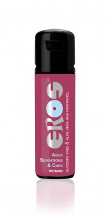 Lubrifiant pe bază de apă, Eros, Aqua Sensations and Care, 30 ml