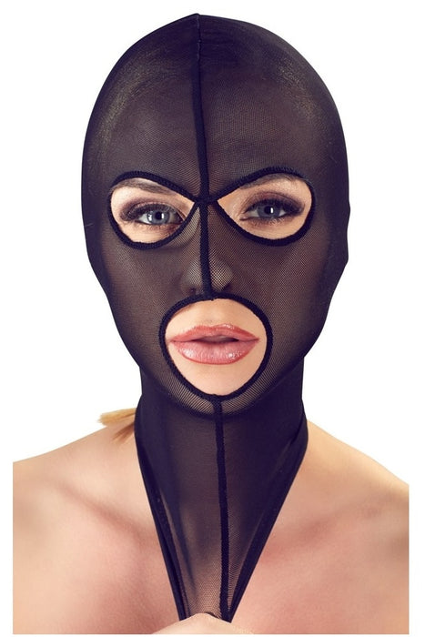 Masca pentru cap, Bad Kitty, negru, elastic