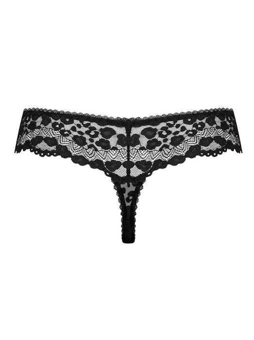 Chilot tanga, Obsessive Giully, mărime S/M, negru