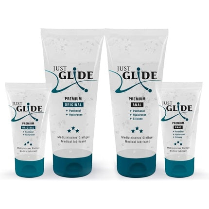 Lubrifiant, Just Glide, Premium, set 3 x 50 ml
