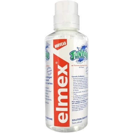 Apă de gură copii, Elmex Junior, 400 ml, aromă de mentă