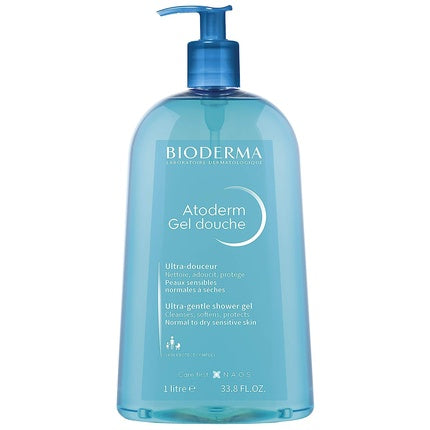 Gel de duș, Bioderma Atoderm, 1000 ml, fără săpun
