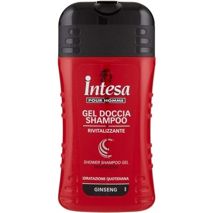 Gel de duș și șampon, Intesa Pour Homme, Ginseng, 250 ml