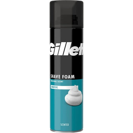 Spumă de ras, Gillette, Sensitive Basis, 200 ml