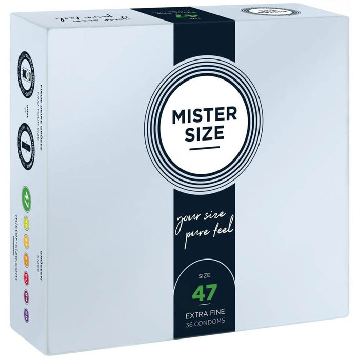 Prezervative, Mister Size, 47 mm, 36 bucăți