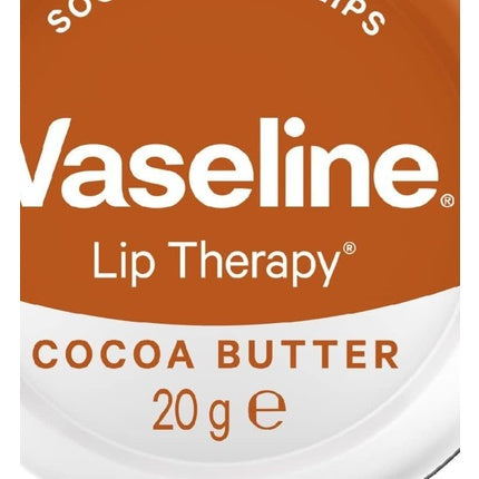 Balsam de buze, Vaseline, Lip Therapy cu unt de cacao, 20g