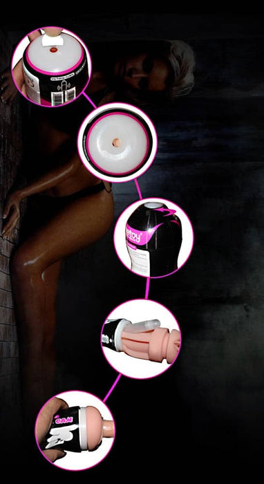 Masturbator pentru bărbați, Lovetoy Lotus Tunnel, cyberskin
