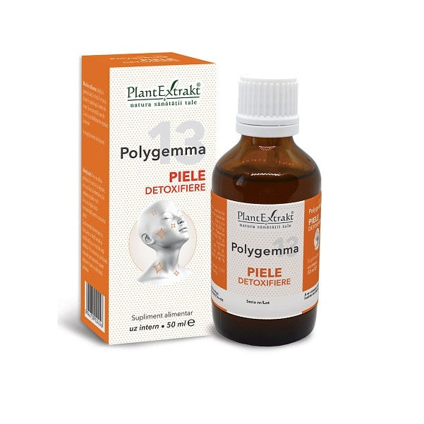 Soluție detoxifiantă, Plantextrakt, Polygemma 13, 50 ml