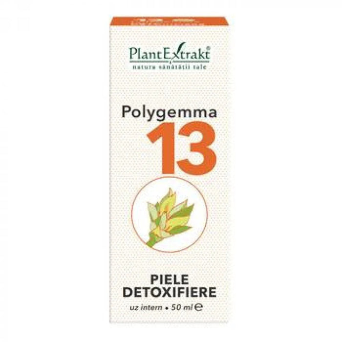 Soluție detoxifiantă, Plantextrakt, Polygemma 13, 50 ml
