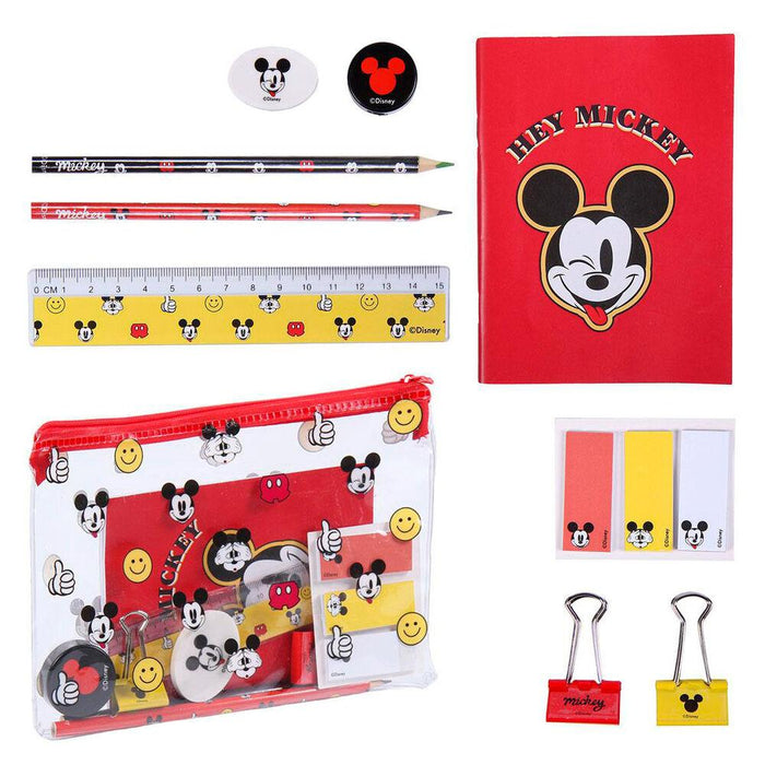 Set papetărie, Disney, Mickey Mouse, 12 piese