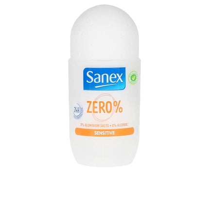 Deodorant roll-on, Sanex Zero%, Sensitive, 50 ml