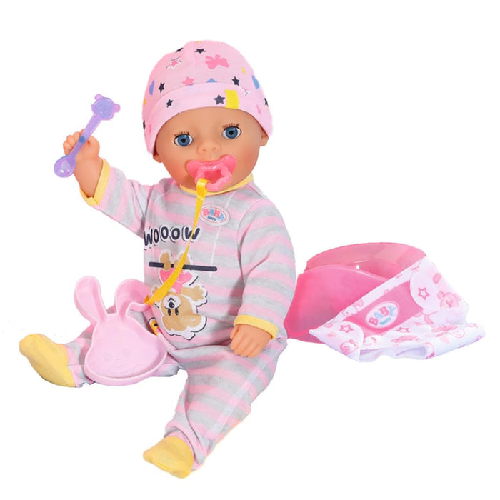Păpușă interactivă, Baby Born, Magic Girl, 43 cm