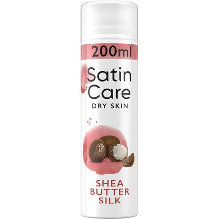 Gel de bărbierit, Gillette Satin Care Intimate, 200ml, unt de shea