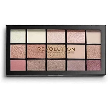 Paletă farduri de ochi, Makeup Revolution, Reloaded Iconic 3.0, 15 nuanțe
