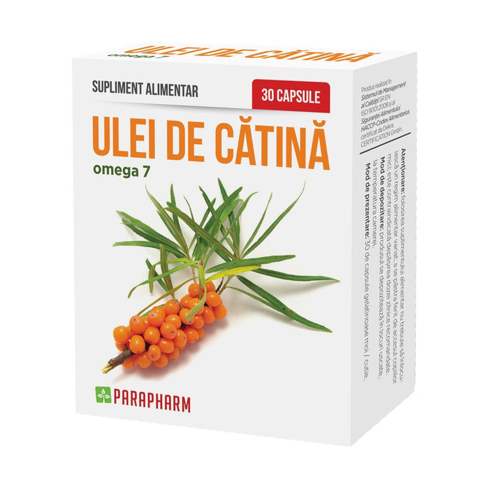 Supliment alimentar, Quantum Pharm, Omega 7, 30 capsule