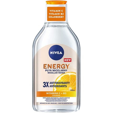 Fluid micelar, Nivea Energy, 400 ml