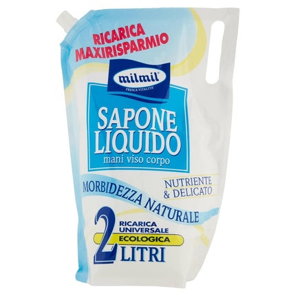 Săpun lichid, Mil Mil, 2 L Refill, nutritiv