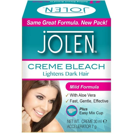 Cremă decolorantă facială, Jolen, Mild, 30 ml
