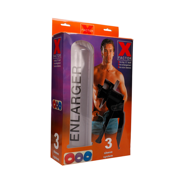Pompa mărire, Seven Creations, X Factor Enlanger, PVC transparent