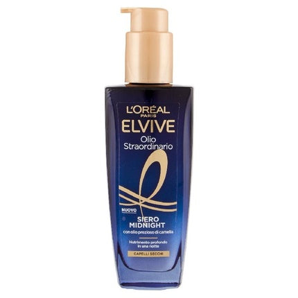 Serum păr uscat, Elvive Extraordinary Oil Midnight, 100 ml