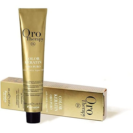 Vopsea de păr, Fanola, Oro Therapy 7.00 Blond Intens Mediu, 100 ml