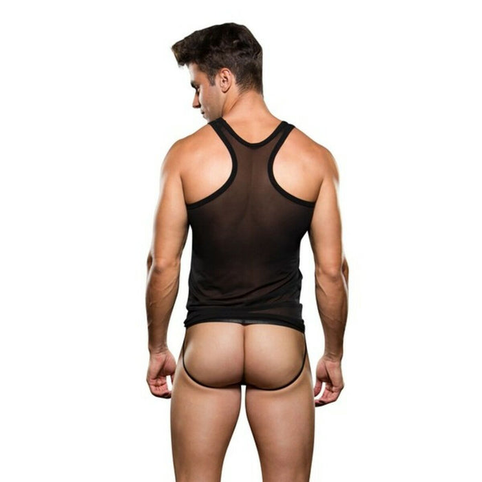 Set lenjerie, Renvy Swat, 2 piese, negru, mărime L/XL