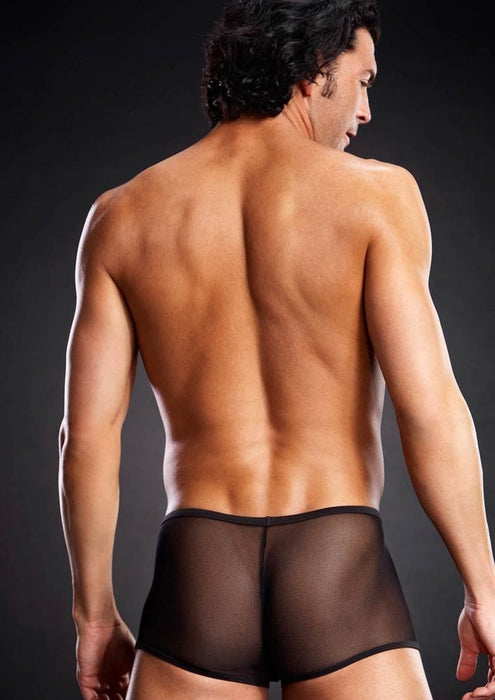 Boxeri, Zgts Blue Line, Micro Mesh, negru, L/XL