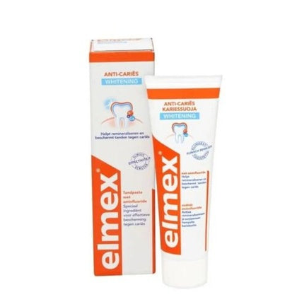 Pasta de dinți, Elmex, Anti-Caries Whitening, 75 ml