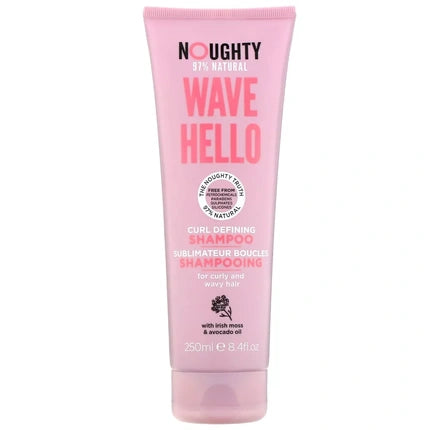 Set păr ondulat, Noughty, Wave Hello, șampon 250ml, balsam 250ml, cremă 150ml