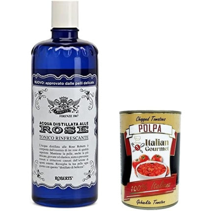 Tonic facial, Acqua alle Rose, apă distilată și trandafiri, 300 ml
