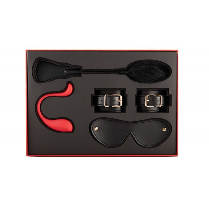 Set cadou cupluri, Svakom Unlimited Pleasure, roșu și negru
