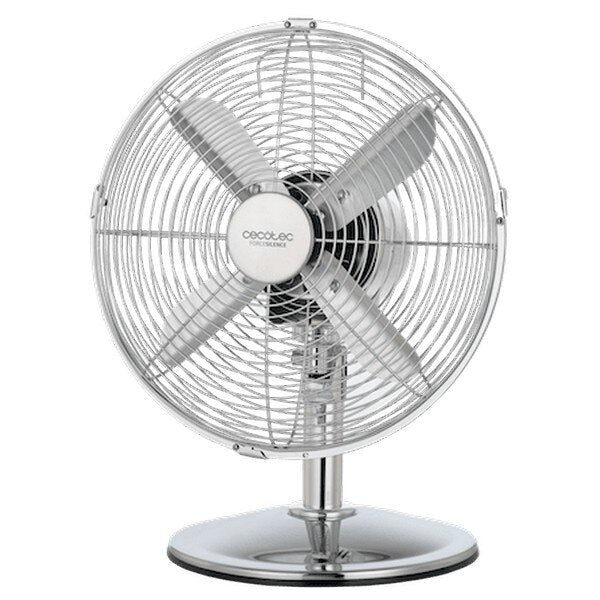 Ventilator de masă Cecotec EnergySilence 580 RetroDesk, 3 viteze, design retro