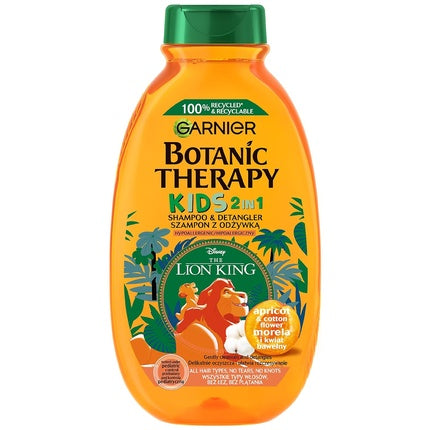 Șampon 2în1 copii, Garnier, Lion King, 250 ml