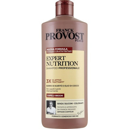 Șampon nutritiv, Franck Provost, 500 ml, unt de shea, ulei de cocos