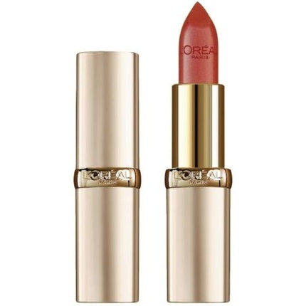 Ruj Lichid, L'Oréal Paris, Color Riche 108 Copper Brown, textura catifelată